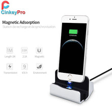 Charger Dock Magnetic Wireless Design  For IOS / Android